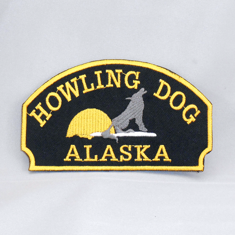 Howling Dog Alaska Bumper Sticker