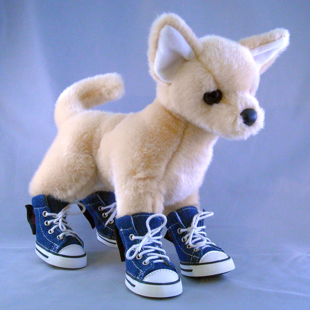 Denim Booties Howling Dog Alaska